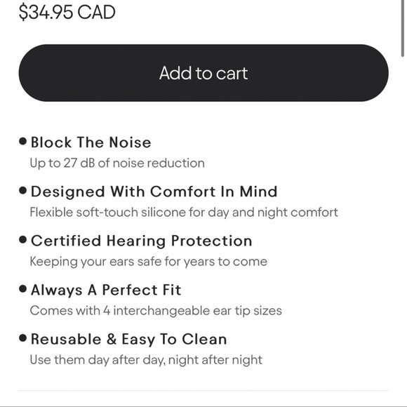 Loop Earplugs Quiet in Essence Black - Picture 2 of 6